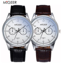 Load image into Gallery viewer, Men Watches Leather Business
